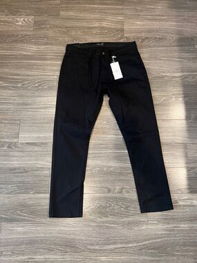 Slim Straight Black Jeans for Men by Craft +Flow